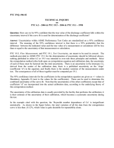 2006-02 Determination of the discharge coefficient using curve fit.