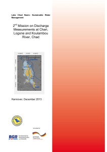 2nd Mission on Discharge Measurements at Chari, Logone and