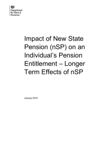 Impact of New State Pension