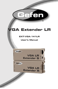 VGA Extender LR