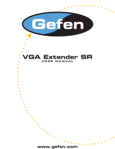 VGA Extender SR