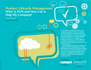 Product Lifecycle Management – What Is PLM and How Can It Help