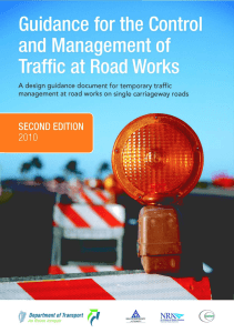 Guidance for the Control and Management of Traffic