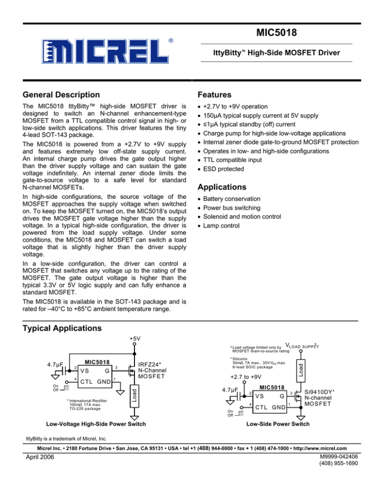 Datasheet - Mouser Electronics