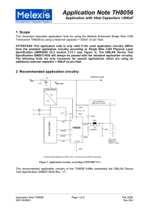 Application Note TH8056