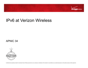 IPv6 at Verizon Wireless