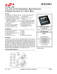 Si53301-B-GM - Silicon Labs