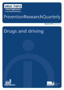 Drugs and driving - DrugInfo
