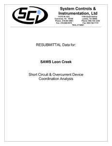 Coordination Analysis - San Antonio Water System