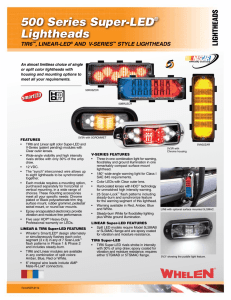 500 Series Super-LED® Lightheads