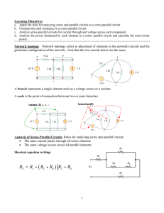 Series Parallel Circuits