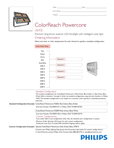 ColorReach Powercore - Philips Color Kinetics