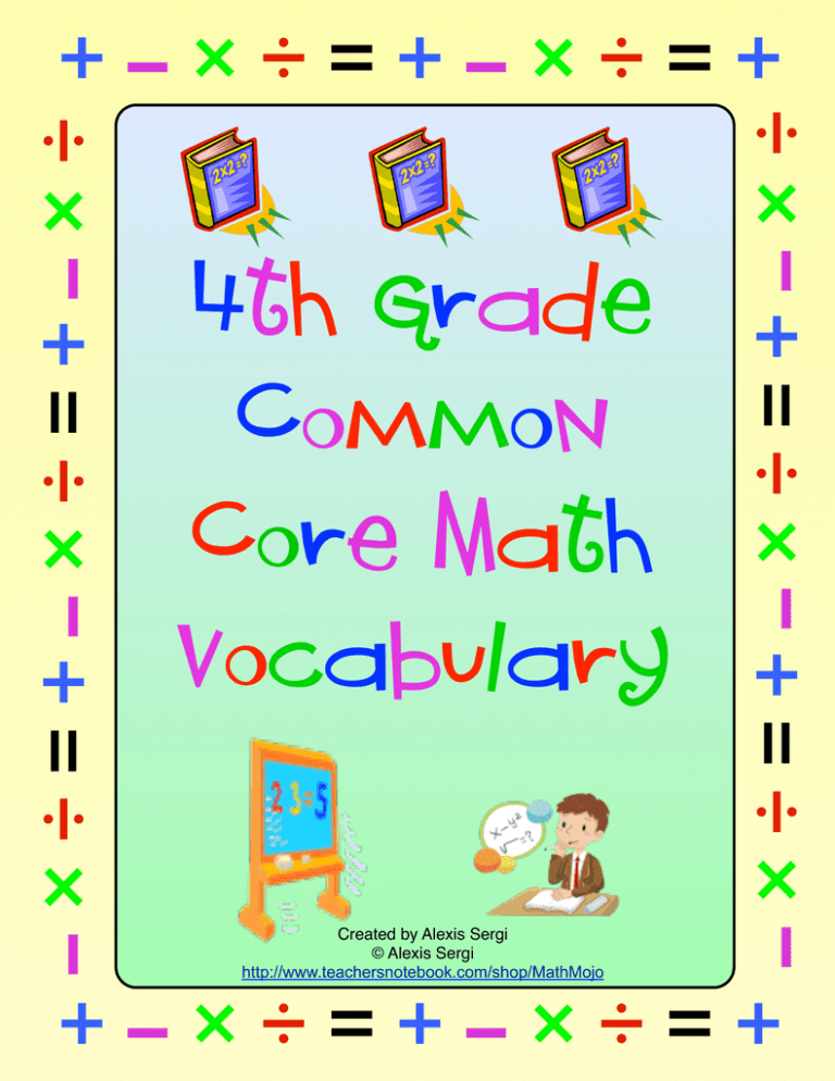 math-vocabulary-flash-cards