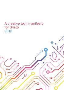 A creative tech manifesto for Bristol 2016