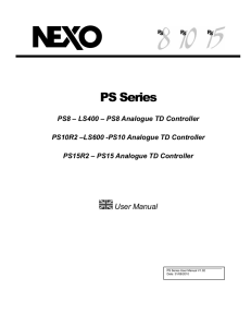 PS Series User Manual