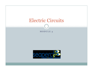 Electric Circuits Electric Circuits