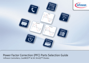 Power Factor Correction (PFC) Parts Selection Guide