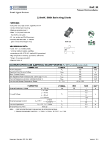 BAS116 225mW, SMD Switching Diode