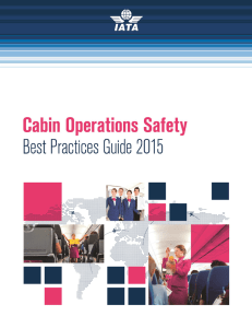 Cabin Operations Safety: Best Practices Guide 2015