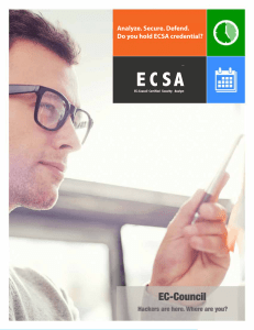 ECSA v9 brochure - EC