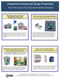 Industrial-Commercial Surge Protection