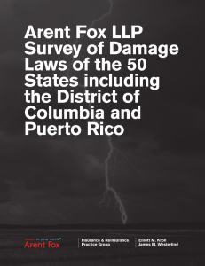 Arent Fox LLP Survey of Damage Laws of the 50 States including