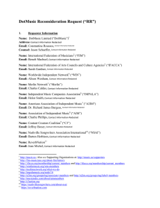 DotMusic Reconsideration Request (“RR”)