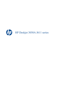 HP Deskjet 3050A J611 series