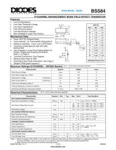 BSS84 - Digi-Key Corporation