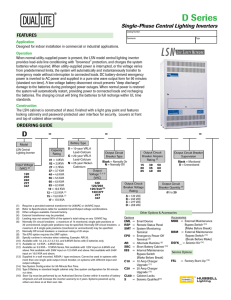 D Series - Dual-Lite