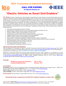 Electric Vehicles as Smart Grid Enablers