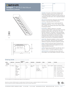Specification Sheet - Day-O-Lite