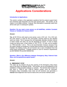 Applications Considerations