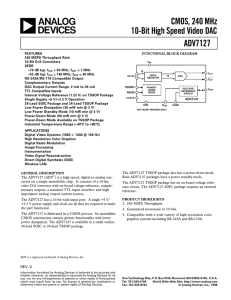 ADV7127 Data Sheet