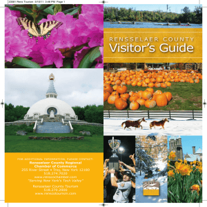 Visitor`s Guide - Rensselaer County