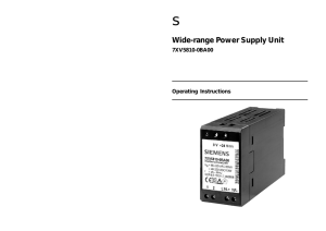 Wide-range Power Supply Unit