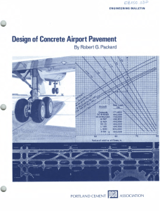 Design of Concrete Airport Pavement