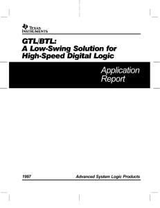 "GTL/BTL: A Low-Swing Solution for High