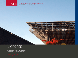 Lighting - SFU Library