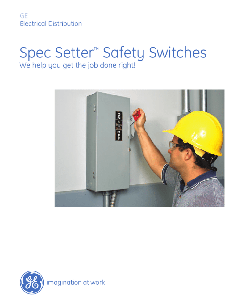 Spec Setter Emergency Power Transfer