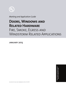 Doors and Windows - Industries