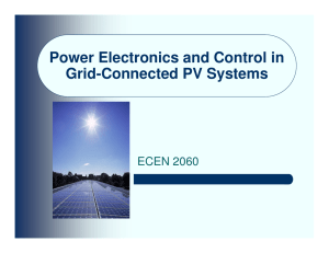 Power Electronics and Control in Grid