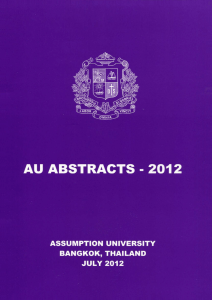 academic programs of assumption university