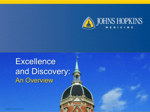 Excellence and Discovery