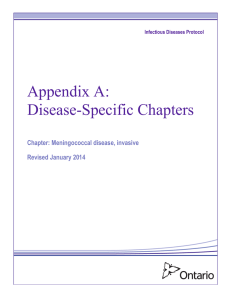 Appendix A: Disease-Specific Chapters