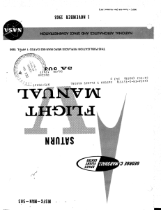 The Saturn V Rocket Flight Manual