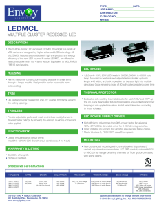 LEDMCL N Series - Envoy Lighting