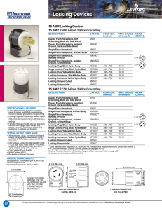 Locking Devices - Rexel Canada Atlantic