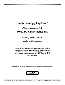 Biotechnology Explorer™ - Bio-Rad