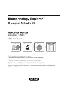 Biotechnology Explorer™ - Bio-Rad